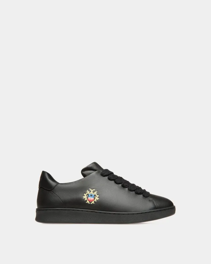 Adrien Brody Travel Collection Sneaker In Black Leather Men Bally Sneakers