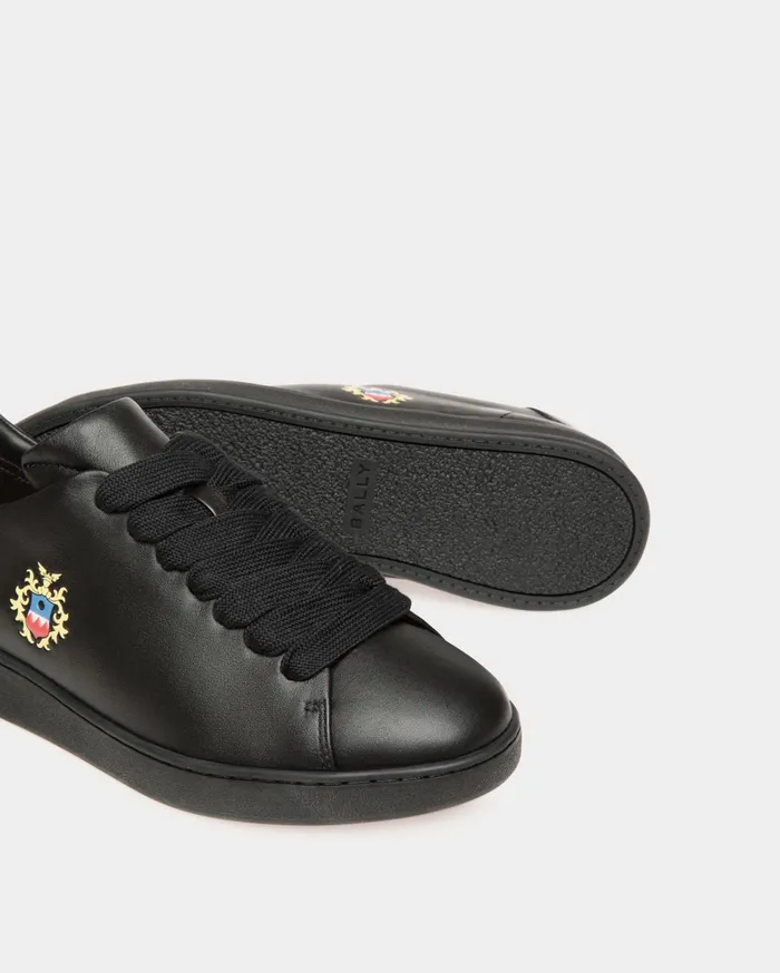 Adrien Brody Travel Collection Sneaker In Black Leather Men Bally Sneakers