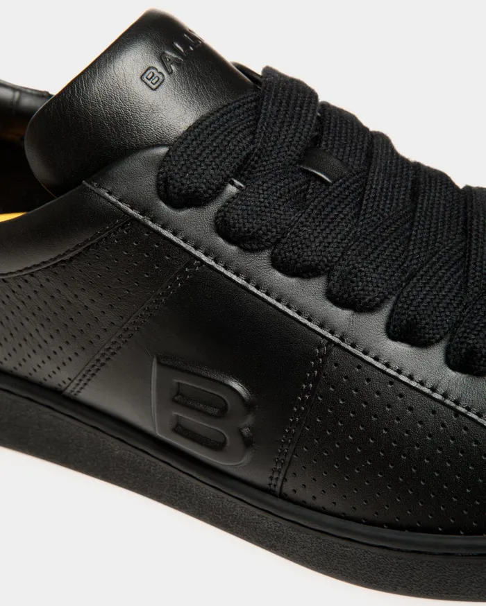 Adrien Brody Travel Collection Sneaker In Black Leather Men Bally Sneakers