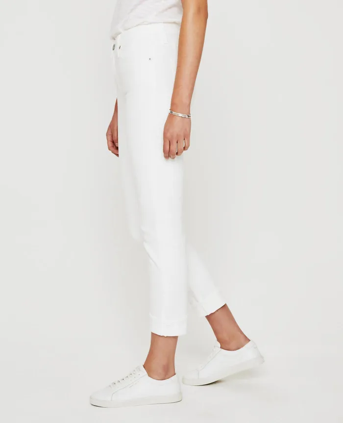 AG Jeans Denim Women ExBoyfriend Slim 1YR TONAL WHITE AG Jeans Denim Women ExBoyfriend Slim 1YR TONAL WHITE