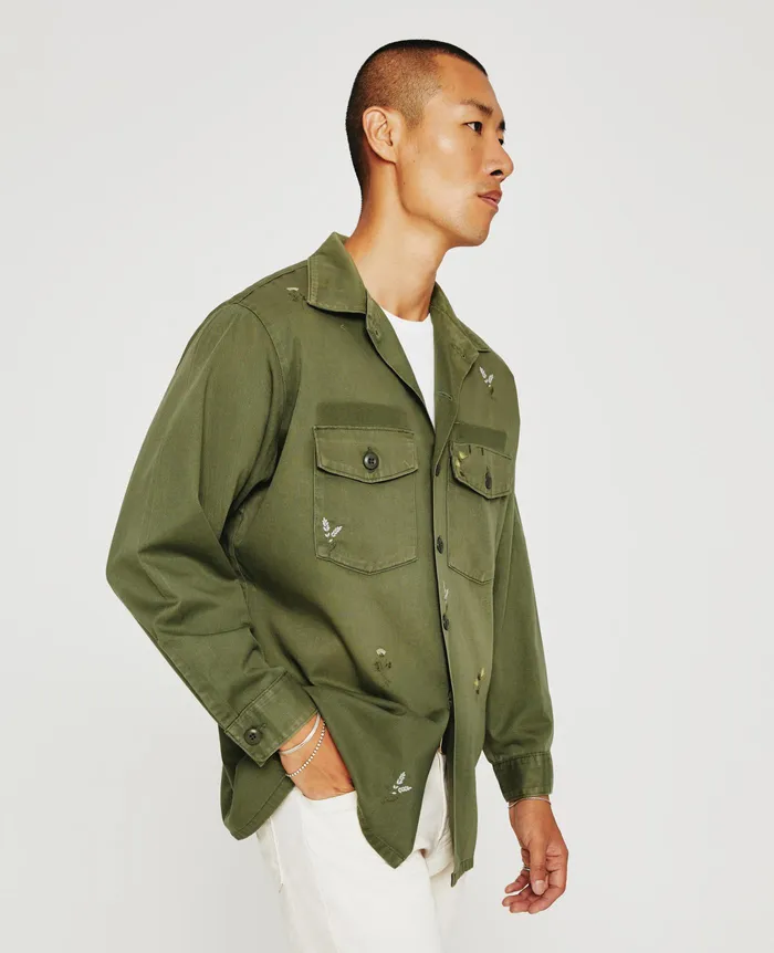 AG Jeans Jackets WomenMen Blake Jacket EB SUPER BLOOM VINTAGE GREEN AG Jeans Jackets WomenMen Blake Jacket EB SUPER BLOOM VINTAGE GREEN