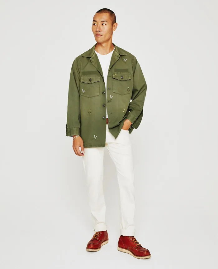AG Jeans Jackets WomenMen Blake Jacket EB SUPER BLOOM VINTAGE GREEN AG Jeans Jackets WomenMen Blake Jacket EB SUPER BLOOM VINTAGE GREEN