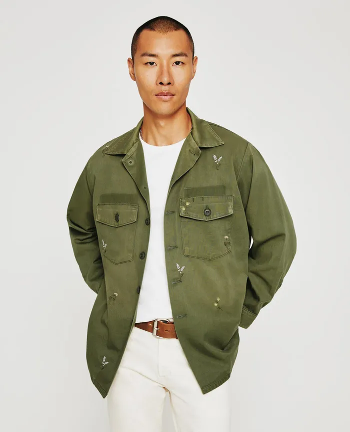 AG Jeans Jackets WomenMen Blake Jacket EB SUPER BLOOM VINTAGE GREEN AG Jeans Jackets WomenMen Blake Jacket EB SUPER BLOOM VINTAGE GREEN