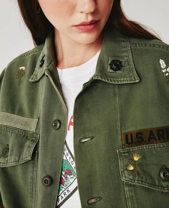 AG Jeans Jackets WomenMen Blake Jacket EB SUPER BLOOM VINTAGE GREEN AG Jeans Jackets WomenMen Blake Jacket EB SUPER BLOOM VINTAGE GREEN