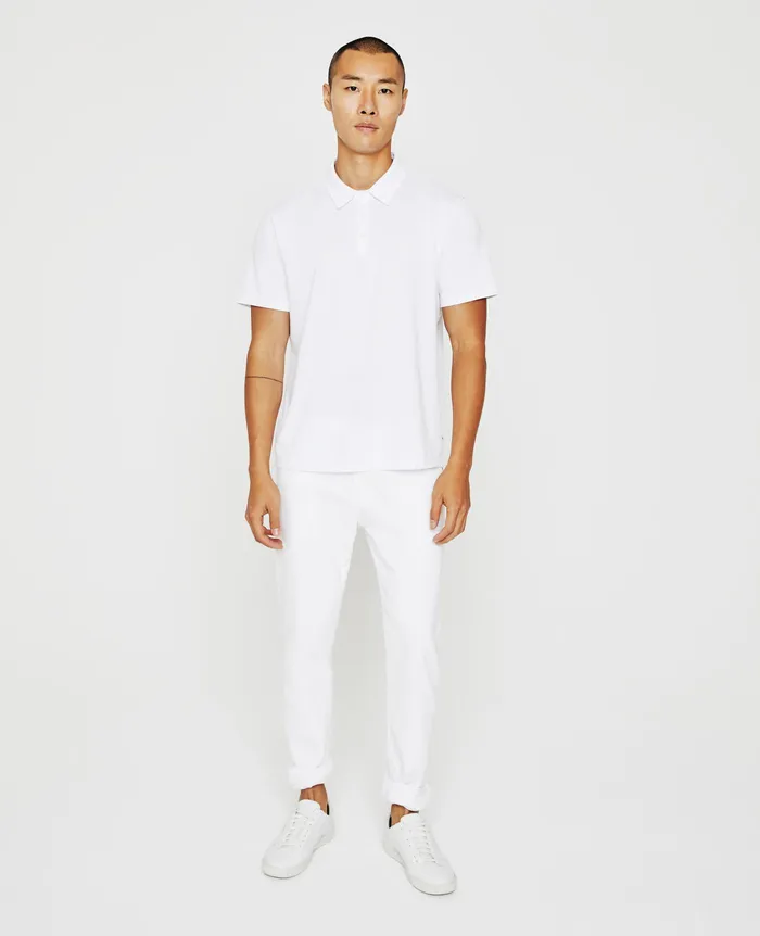 AG Jeans Polos Men Bryce Polo TRUE WHITE AG Jeans Polos Men Bryce Polo TRUE WHITE