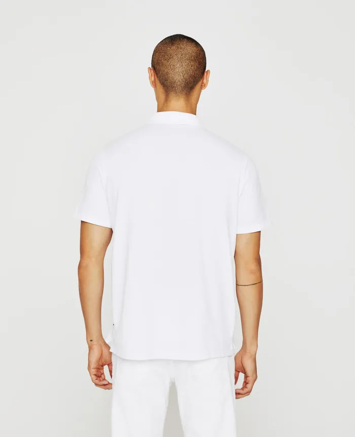 AG Jeans Polos Men Bryce Polo TRUE WHITE AG Jeans Polos Men Bryce Polo TRUE WHITE