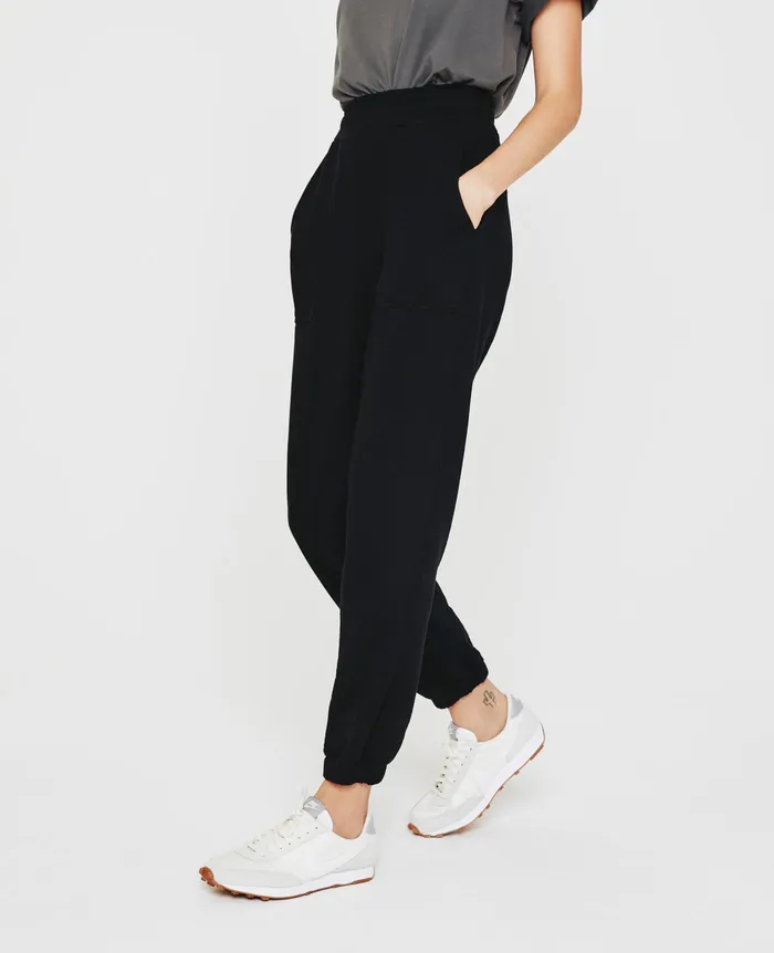 AG Jeans Sweatpants Women Nova Sweatpant TRUE BLACK AG Jeans Sweatpants Women Nova Sweatpant TRUE BLACK