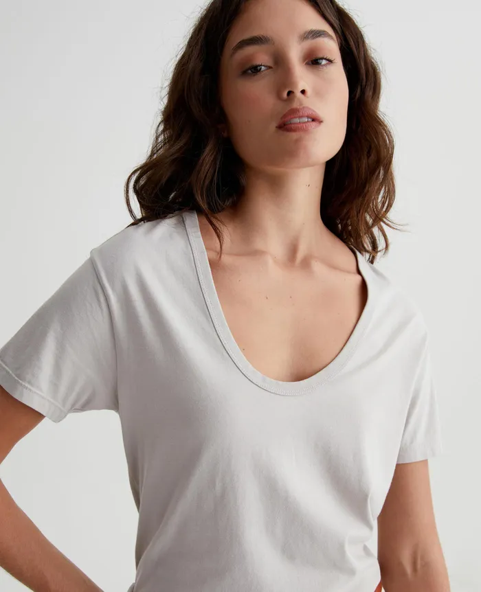 AG Jeans Tees and Tanks Women Aspen U FADE TO GRAYE AG Jeans Tees and Tanks Women Aspen U FADE TO GRAYE