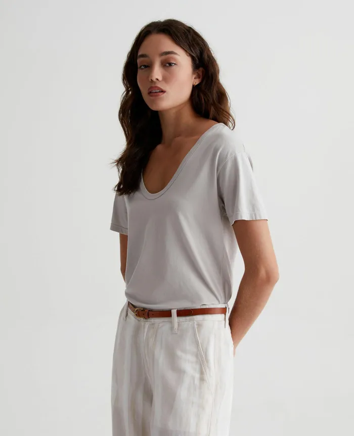 AG Jeans Tees and Tanks Women Aspen U FADE TO GRAYE AG Jeans Tees and Tanks Women Aspen U FADE TO GRAYE