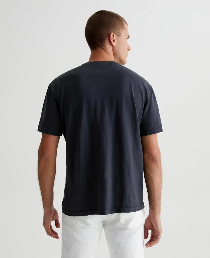 AG Jeans Tees Men Wesley Crew 5 YEARS TRUE BLACK AG Jeans Tees Men Wesley Crew 5 YEARS TRUE BLACK