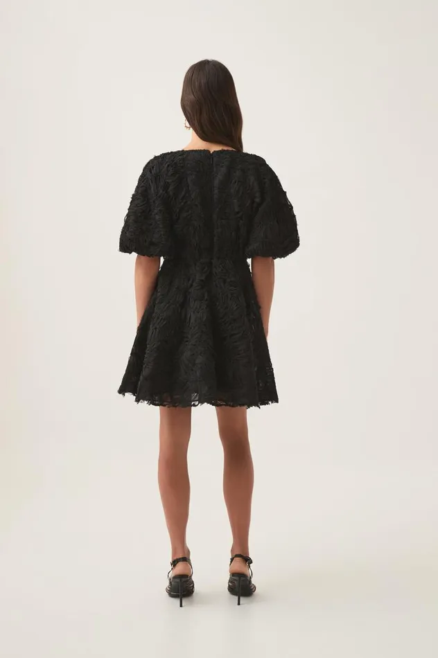 Aje Dresses Florential Mini Swing Dress Black 8211 Women Aje Dresses Florential Mini Swing Dress Black 8211 Women