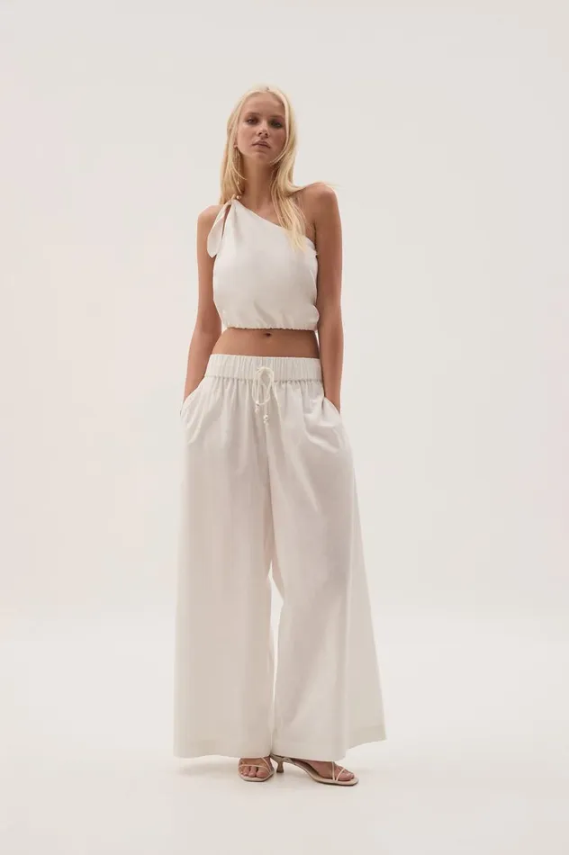 Aje Pants Airlie Relaxed Pants White 8211 Women
