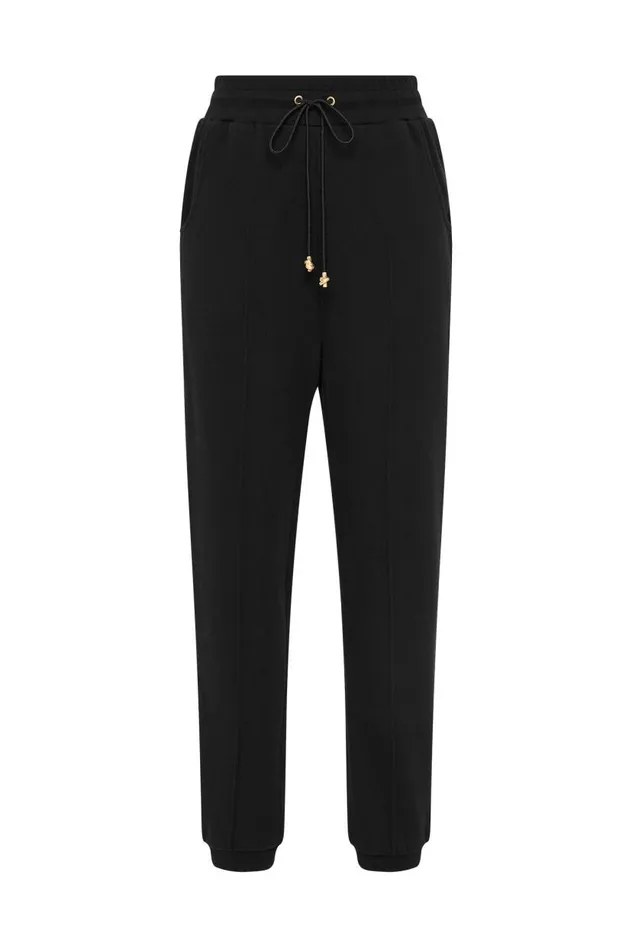 Aje Pants Flores Trackpant Black 8211 Women Aje Pants Flores Trackpant Black 8211 Women