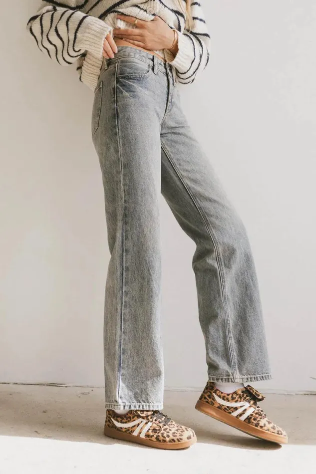 All Bottoms Women Bohme Marshall Straight Leg Jeans In Medium Wash Medium Wash