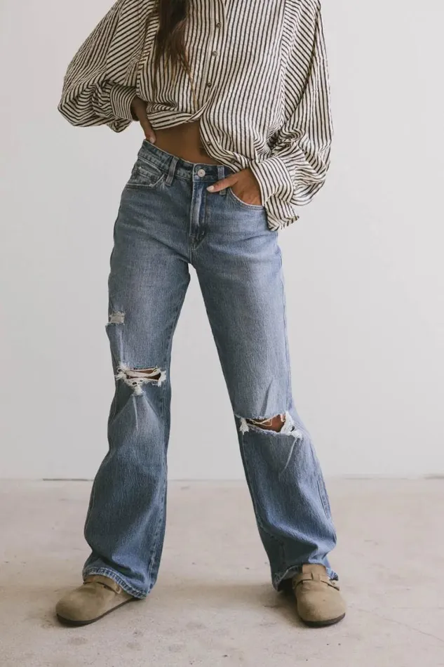 All Bottoms Women Bohme Moira Straight Leg Jeans