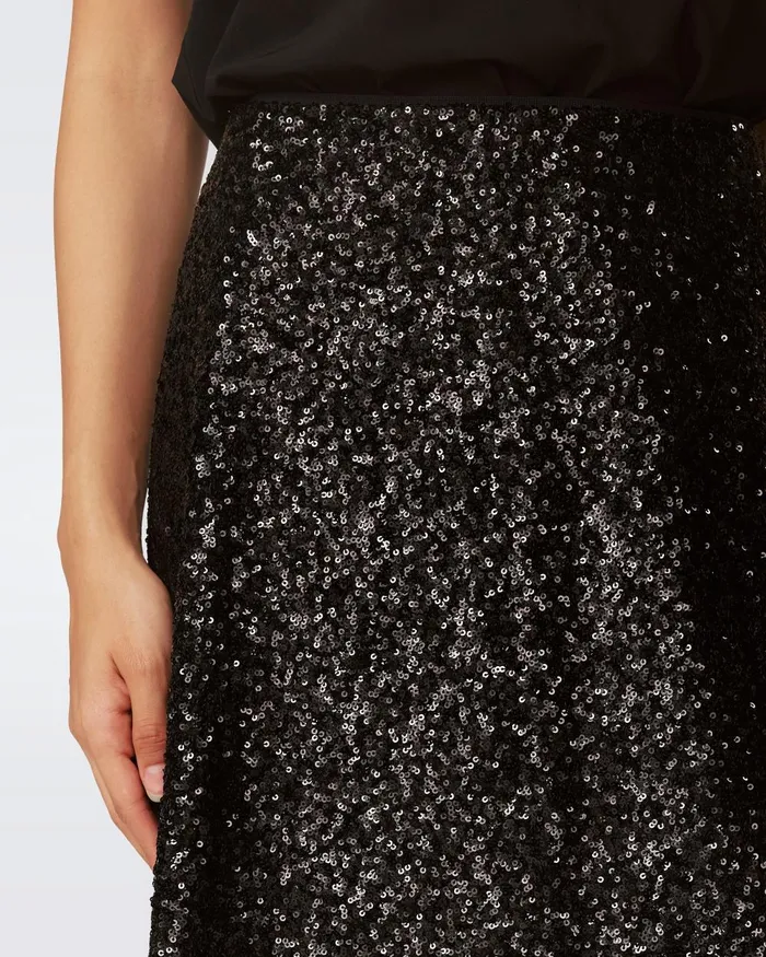 Araminta Skirt Black Women DVF Skirts