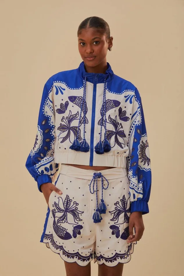 Artisanal Embroidered Shorts Women FARM Rio Shorts