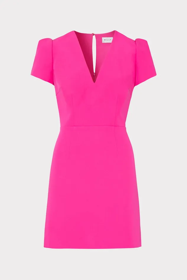 Atalie Cady Dress Milly Pink Women Milly Dresses