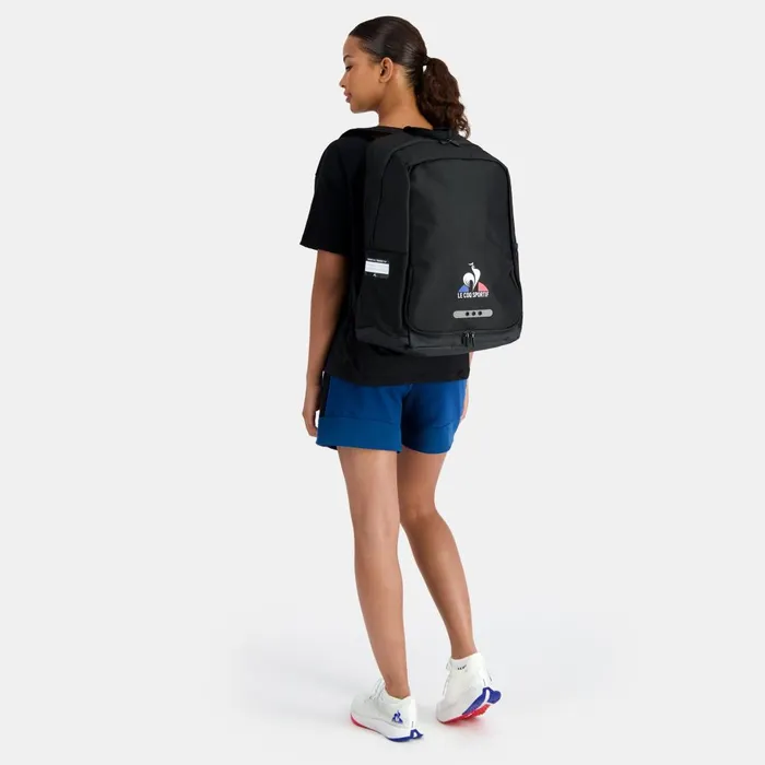 Backpacks And Sports Bags WomenMen Le Coq Sportif Training Backpack Black Backpacks And Sports Bags WomenMen Le Coq Sportif Training Backpack Black