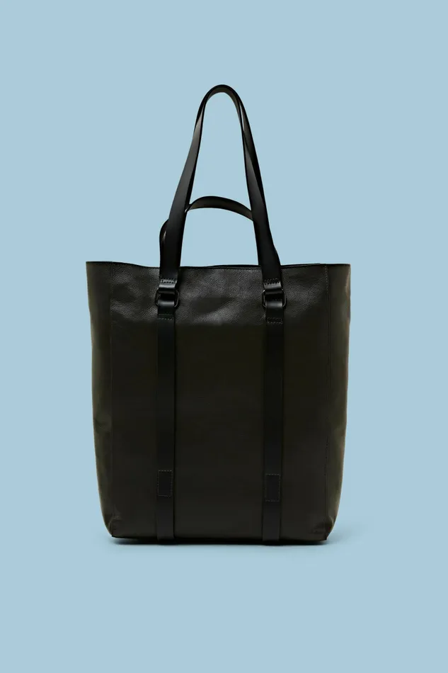 Bags Wallets Men Esprit Leather Tote Bag Black