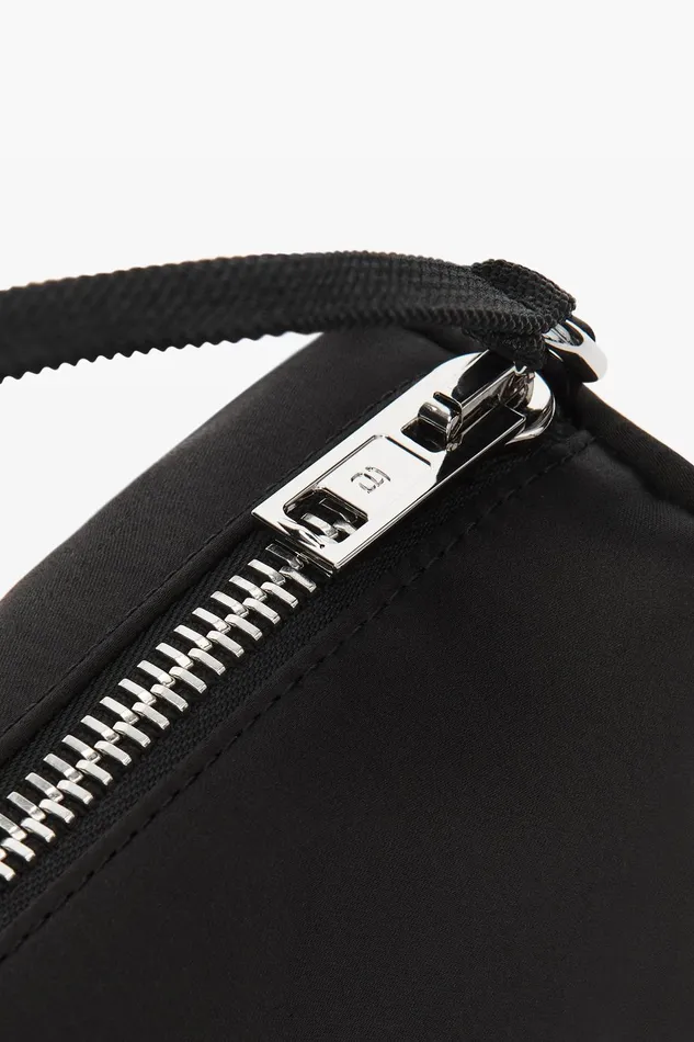 Bags Women Alexander Wang Heiress Flex Bag In Satin With CrystalEmbellished Charms