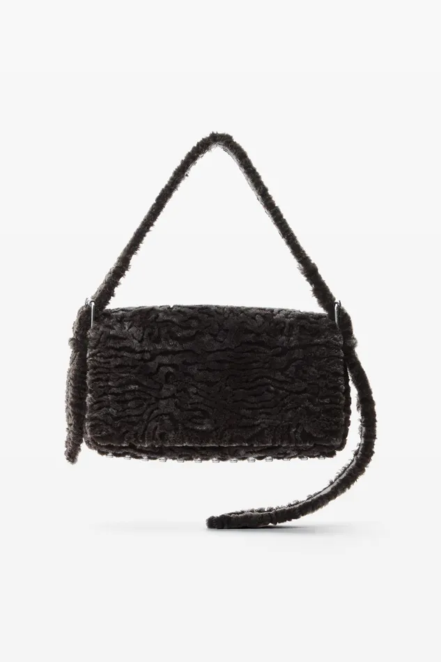 Bags Women Alexander Wang OnlineExclusive Ricco Medium Flap Bag In Lamb Shearling