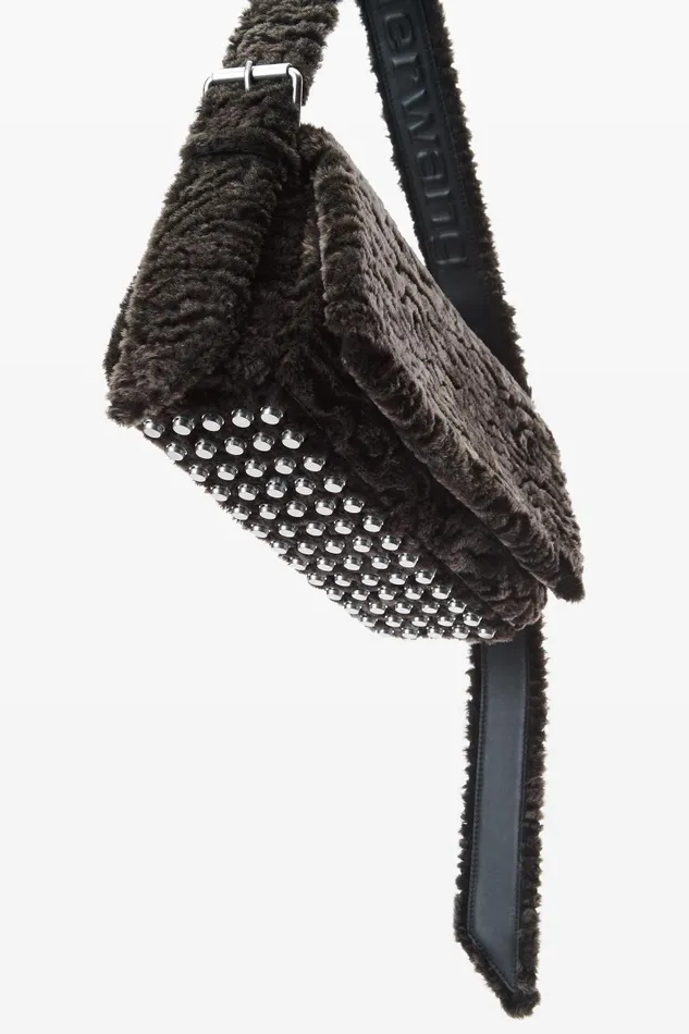 Bags Women Alexander Wang OnlineExclusive Ricco Medium Flap Bag In Lamb Shearling