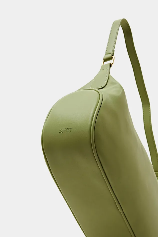 Bags Women Esprit HalfMoon Shoulder Bag Light Green
