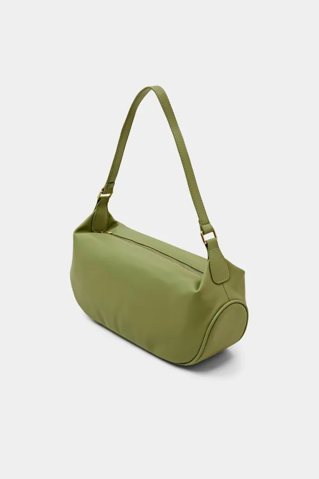 Bags Women Esprit HalfMoon Shoulder Bag Light Green