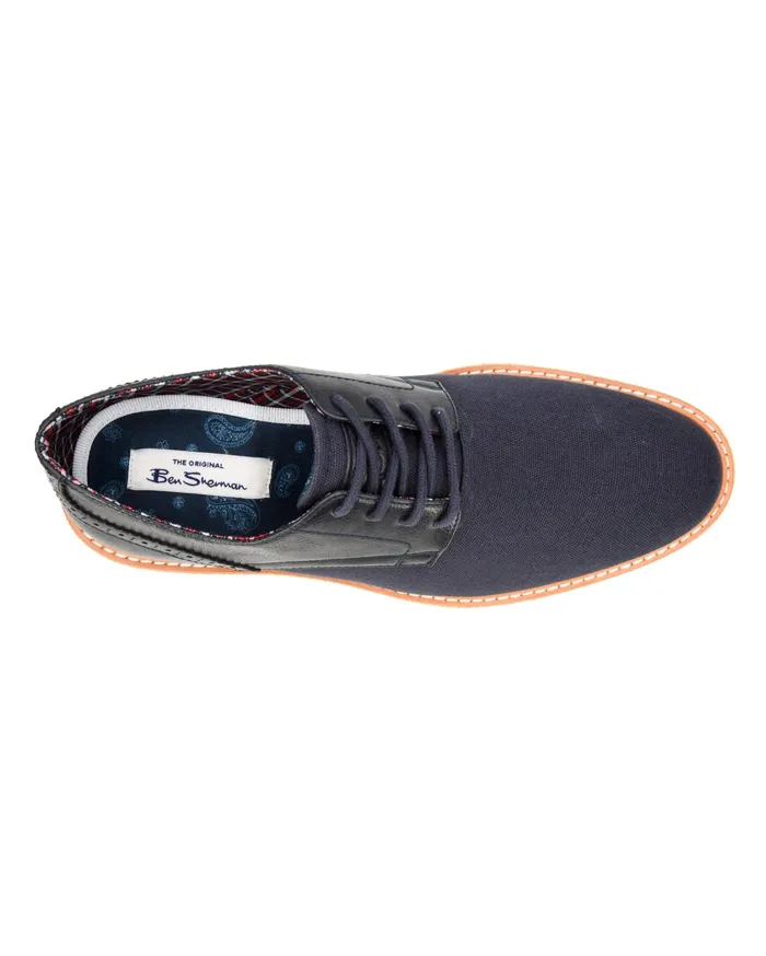 Ben Sherman Casual Shoes Nu Casual PlainToe Oxford 8211 Navy 8211 Men