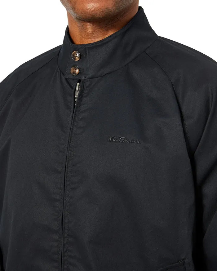 Ben Sherman Harringtons Harrington Jacket 8211 Black 8211 Men