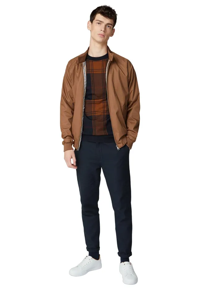 Ben Sherman Harringtons Harrington Jacket 8211 Tan 8211 Men