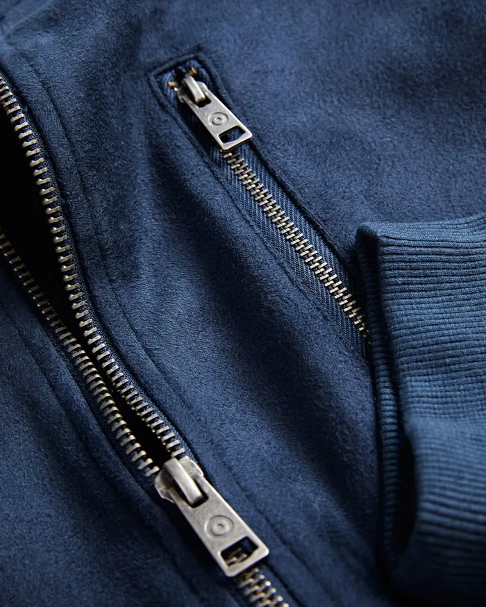 Ben Sherman Jackets FauxSuede Bomber 8211 Navy 8211 Men