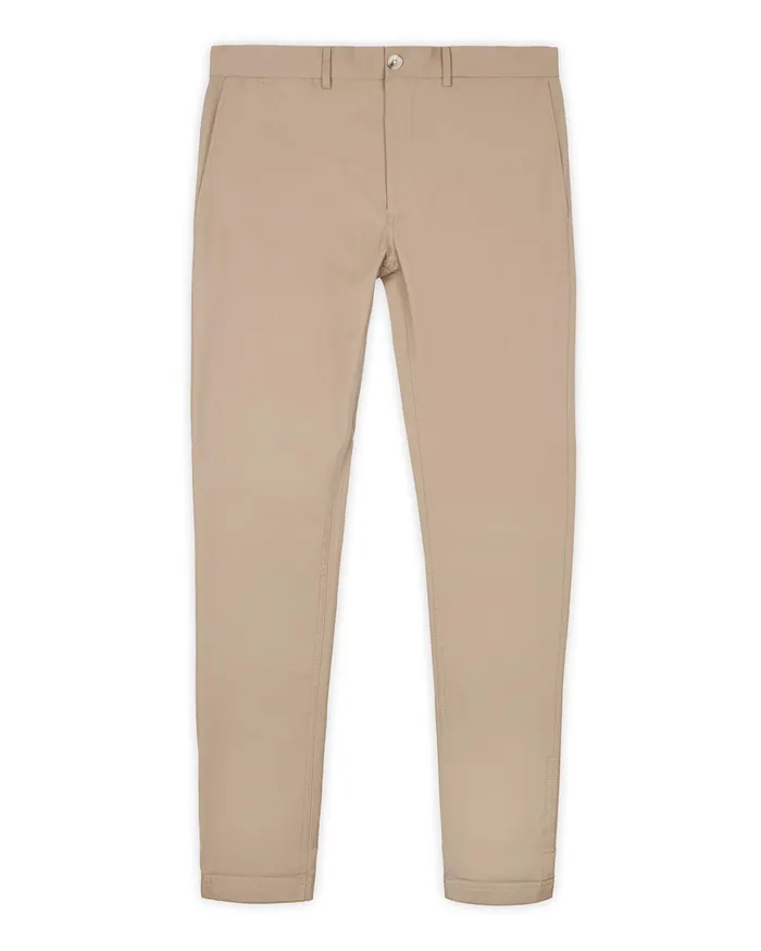 Ben Sherman Pants and Chinos Signature Skinny Stretch Chino Pant 8211 Stone 8211 Men