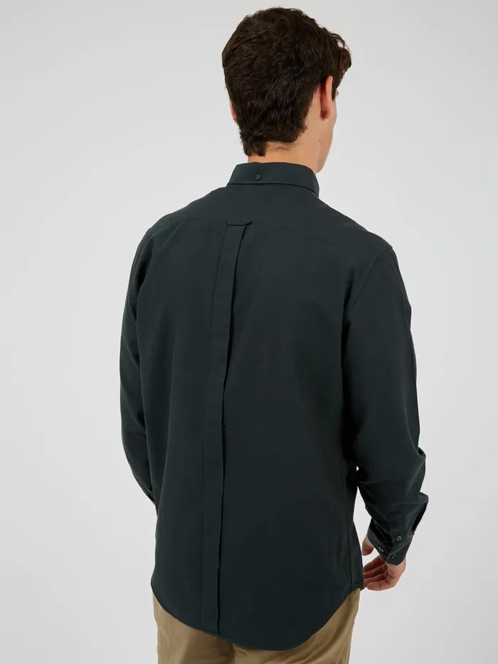 Ben Sherman Shirting LongSleeve Signature Oxford Shirt 8211 Dark Green 8211 Men