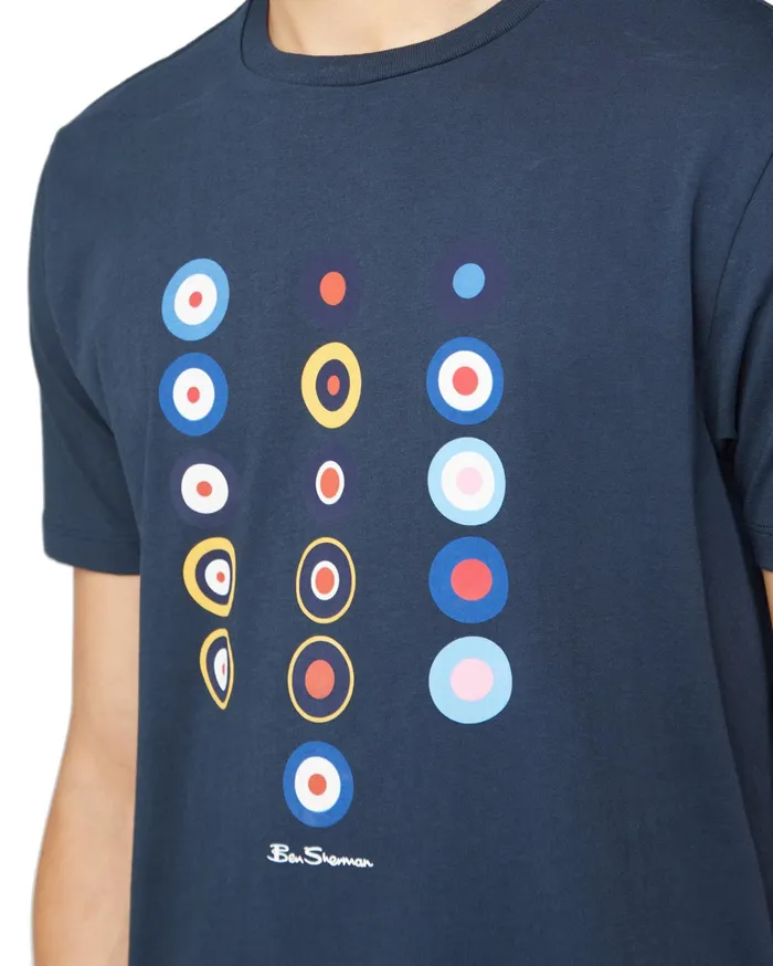 Ben Sherman TShirts History Of Target TShirt 8211 Navy Blazer 8211 Men