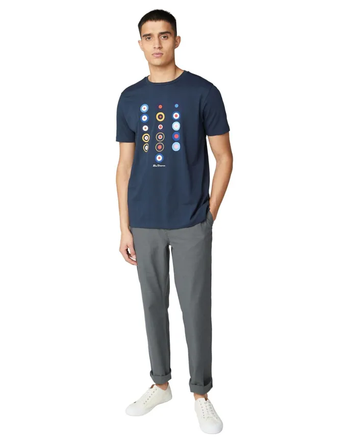 Ben Sherman TShirts History Of Target TShirt 8211 Navy Blazer 8211 Men
