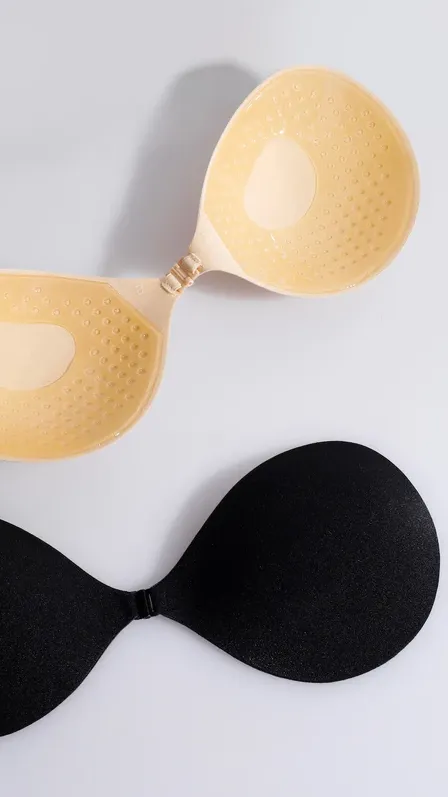 Billy J Beauty Women Bzez Fabric Sticky Bra 8211 Onyx