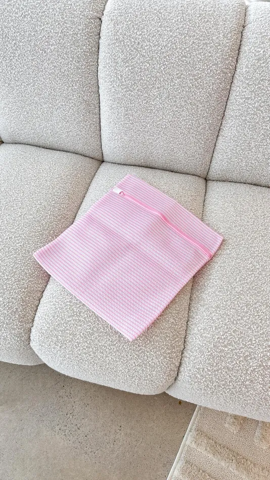 Billy J Beauty Women Lingerie Wash Bag 8211 PinkWhite