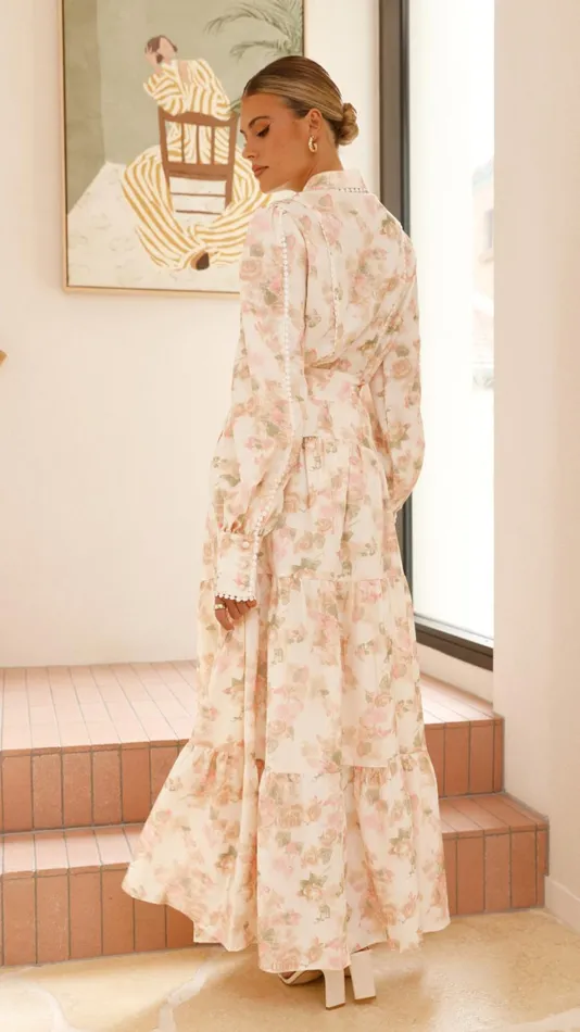 Billy J Bottoms Women Bahari Maxi Skirt 8211 Blossom Print