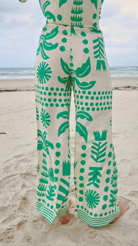 Billy J Bottoms Women Jax Pants 8211 Nazare Print