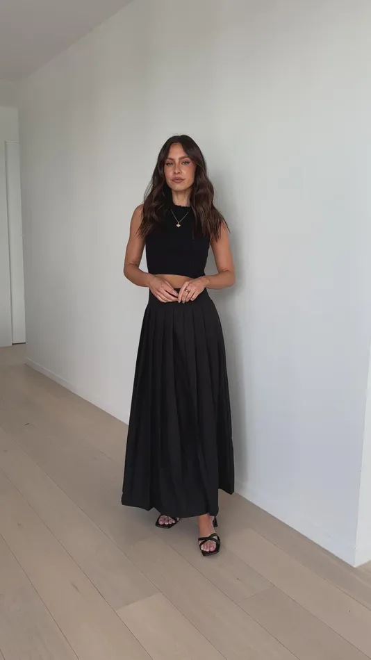 Billy J Bottoms Women Leya Maxi Skirt 8211 Black