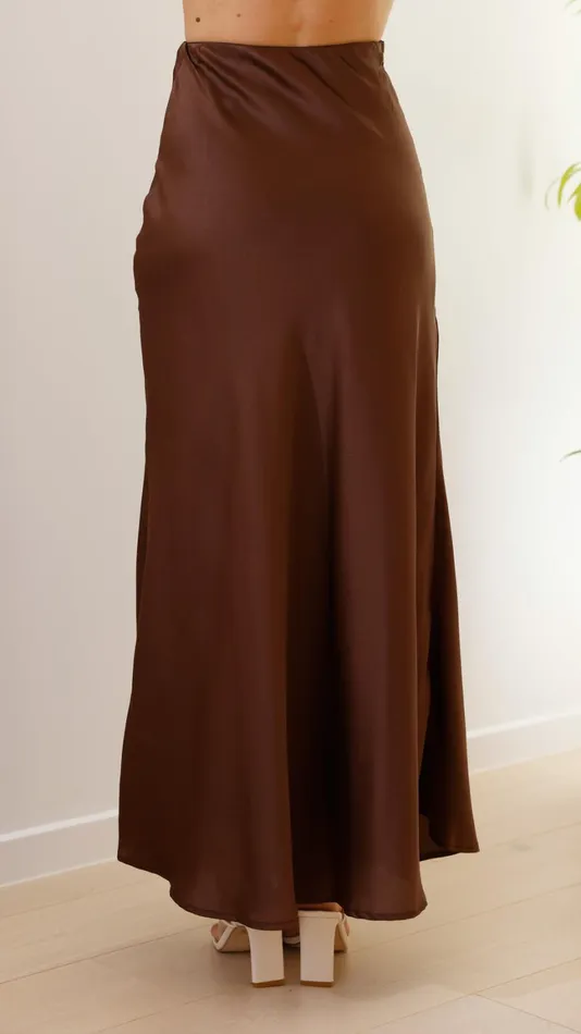 Billy J Bottoms Women Maceo Maxi Skirt 8211 Brown