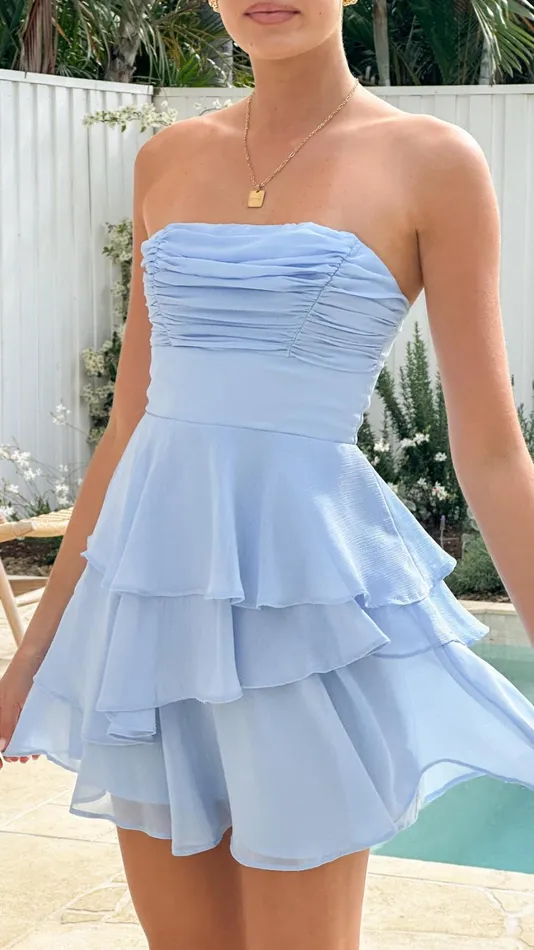 Billy J Dresses Women Alessia Mini Dress 8211 Blue