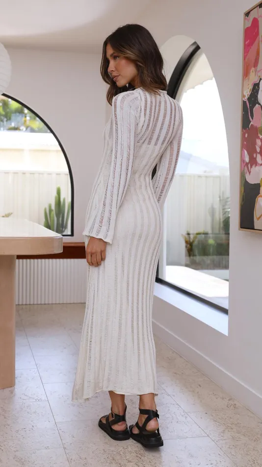 Billy J Dresses Women Allure Maxi Dress 8211 Beige