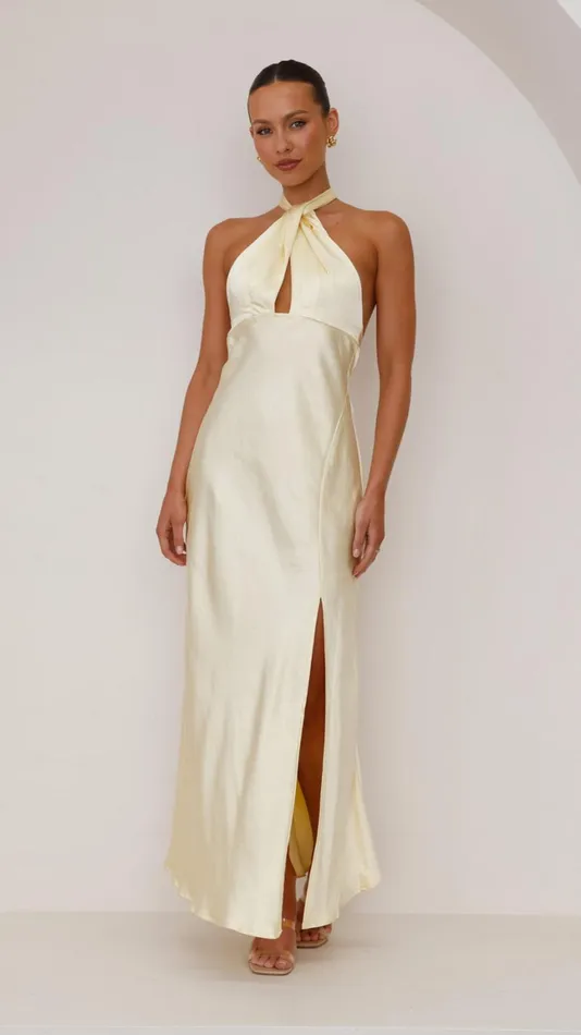 Billy J Dresses Women Amalia Maxi Dress 8211 Yellow