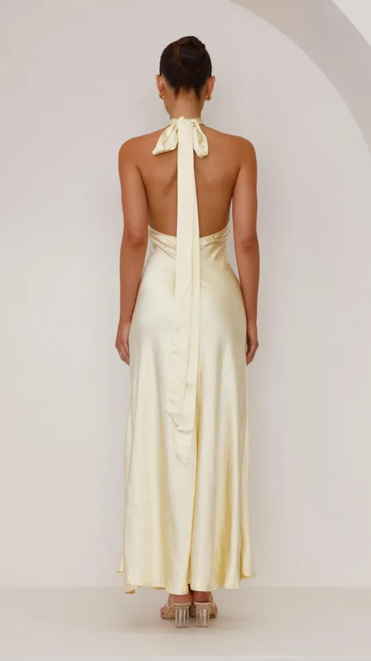 Billy J Dresses Women Amalia Maxi Dress 8211 Yellow