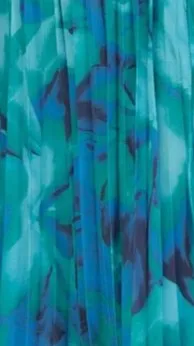 Billy J Dresses Women Brooklyn One Shoulder Midi Dress 8211 Blue Floral