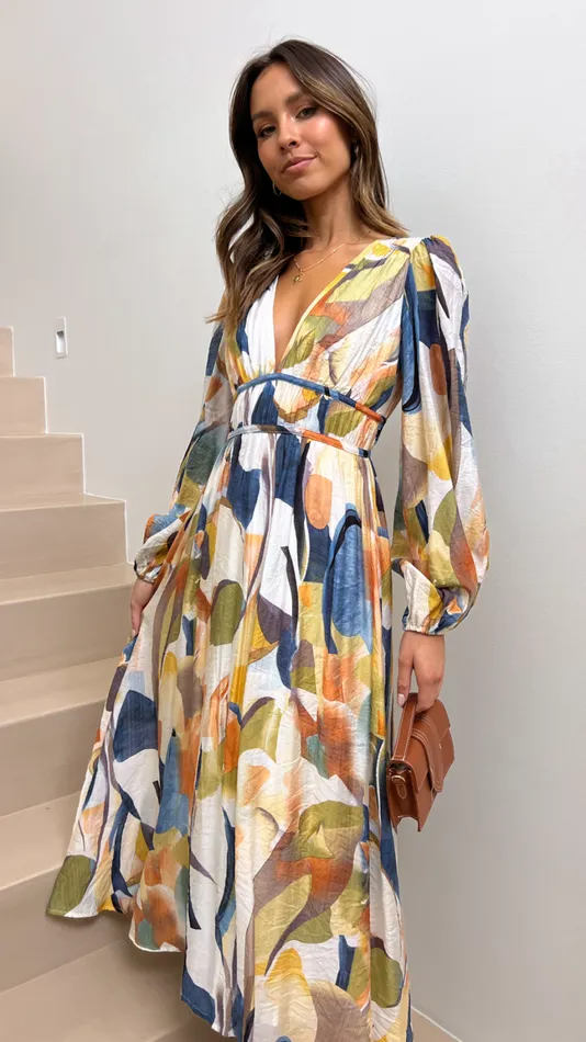 Billy J Dresses Women Brylee Maxi Dress 8211 Multi Print