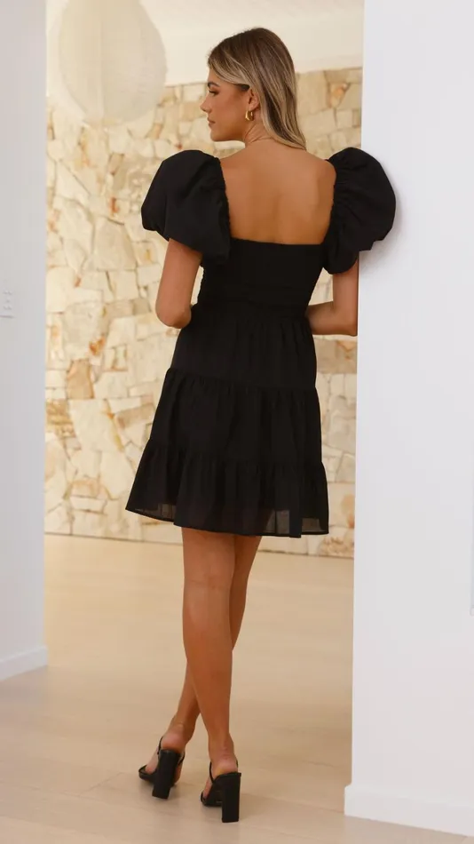 Billy J Dresses Women Chanel Mini Dress 8211 Black
